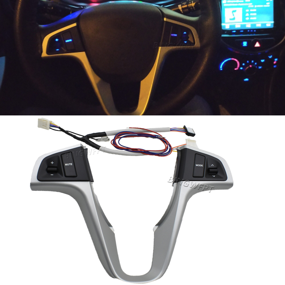 Audio Music Volume - Steering Wheel Button For Hyundai VERNA