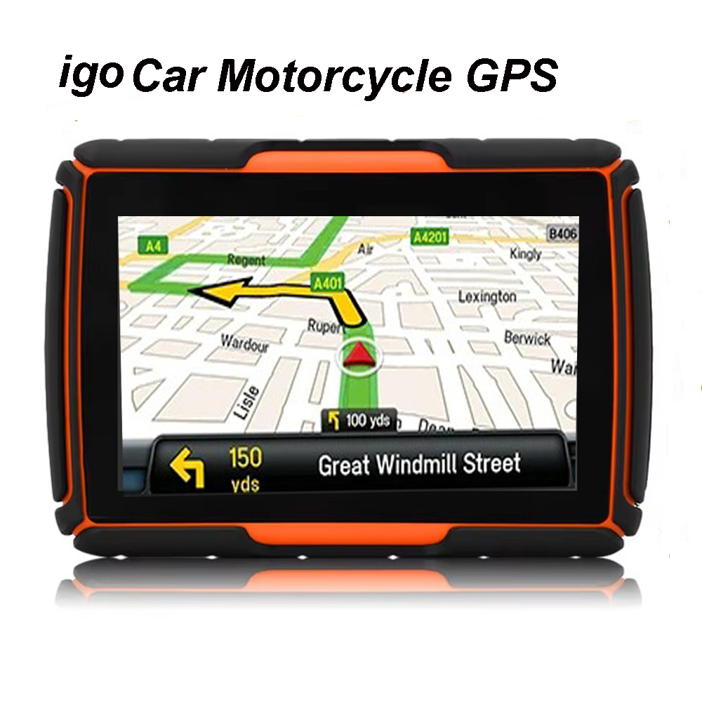 Audio Music Mp3 - 2025 Motorcycle GPS Navigation IPX7 Waterproof