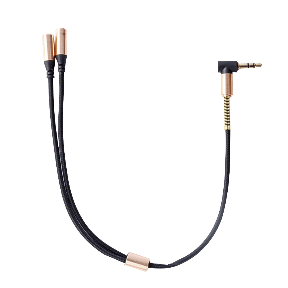 Audio Music Online - Dual 3.5mm Aux Audio Line Headphone