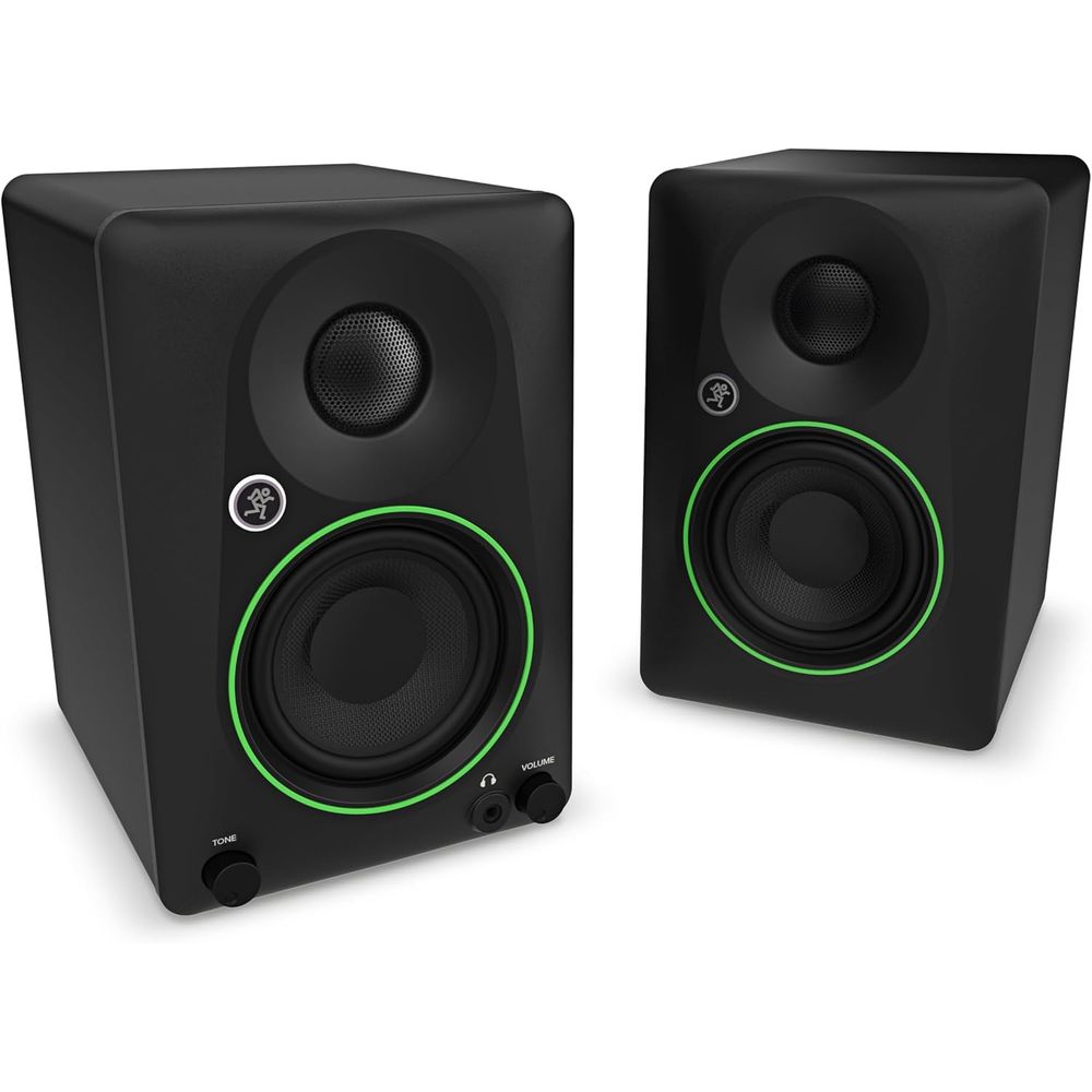 Audio Without Music - 3.5 Powered Studio Monitors with Tone