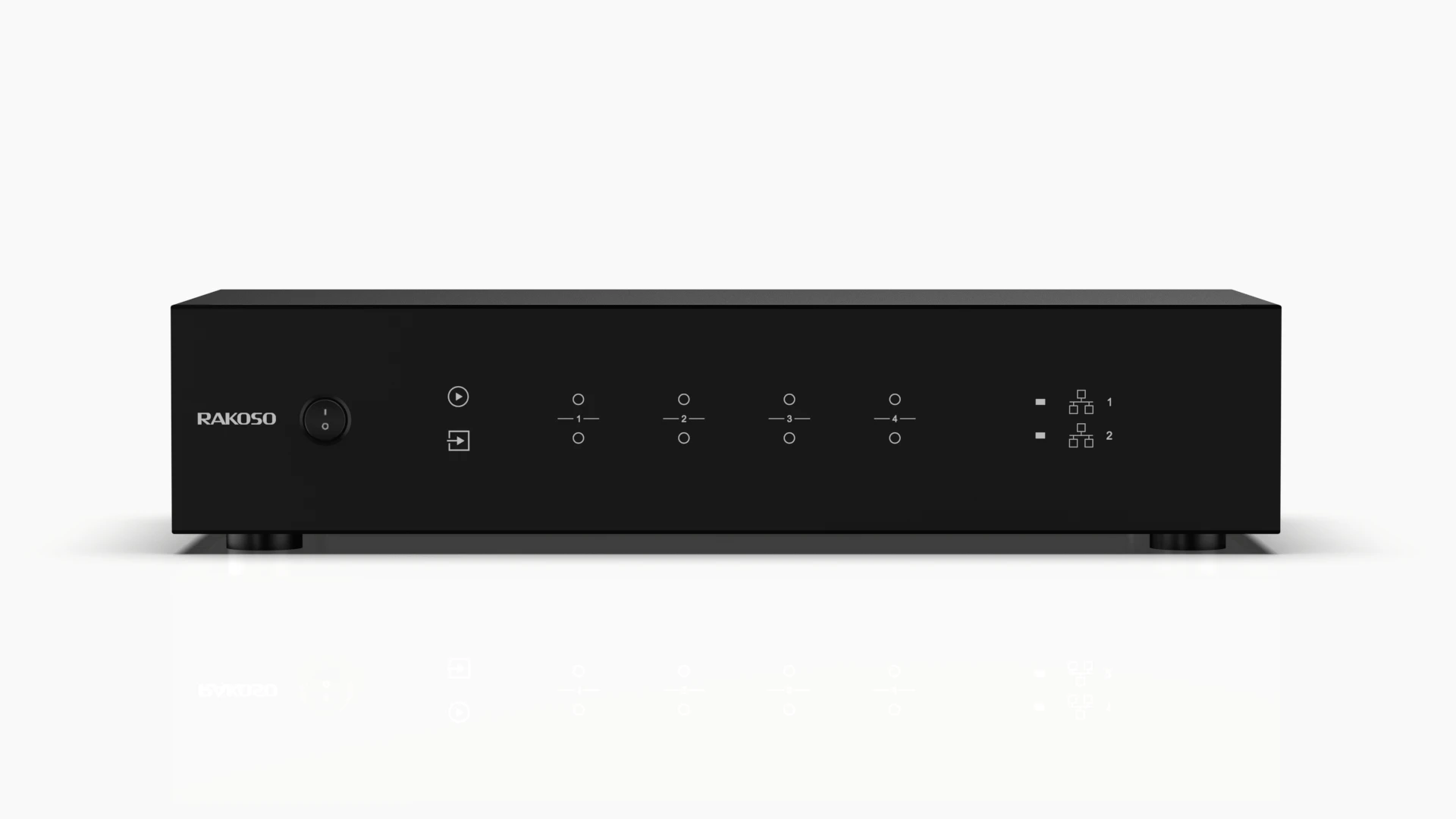Audio Music Online - HA400 4 Zone Amplifier 4CH Digital/Analog