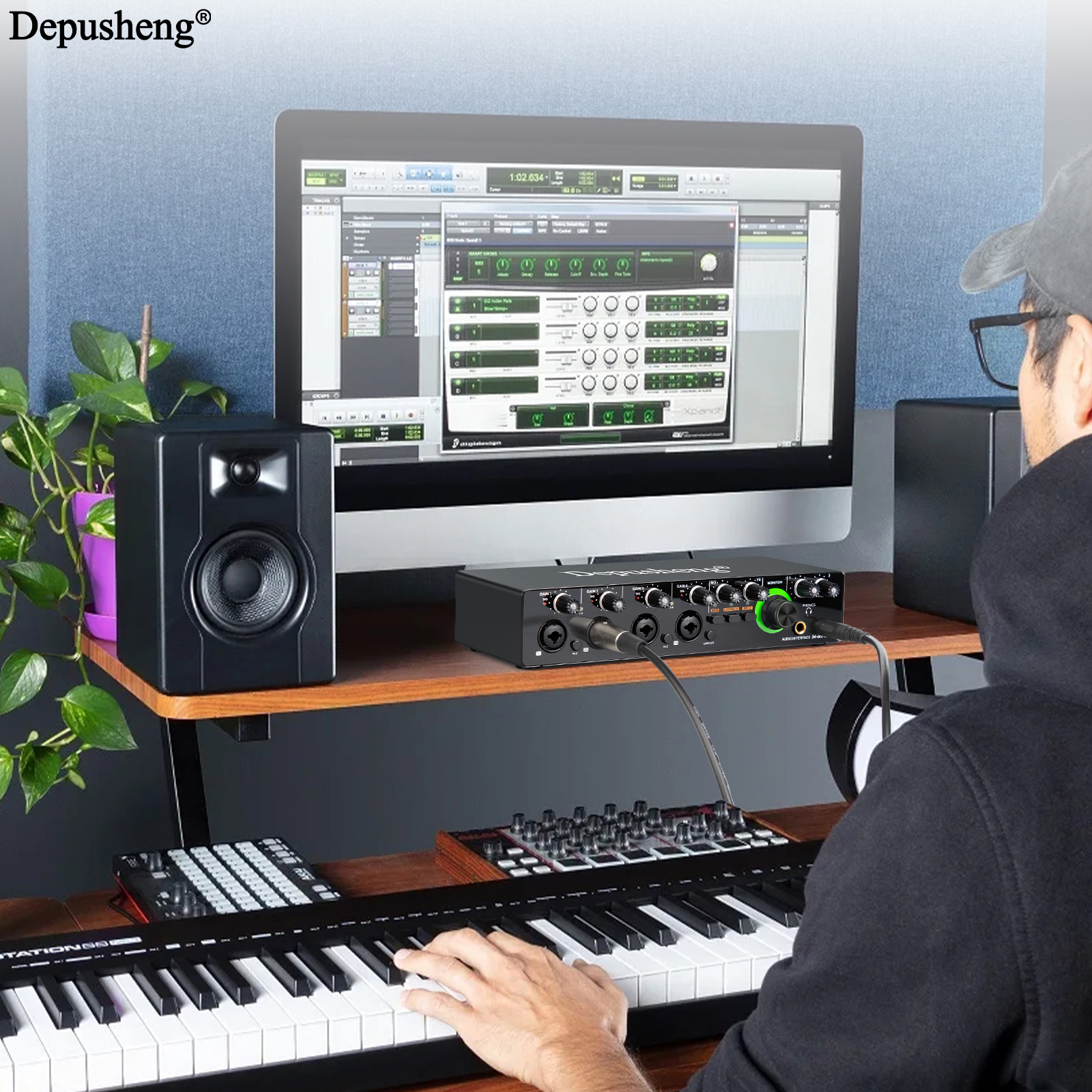 Depusheng Audio Interface RX4  - Audio Music Interface บทวิจารณ์และราคา