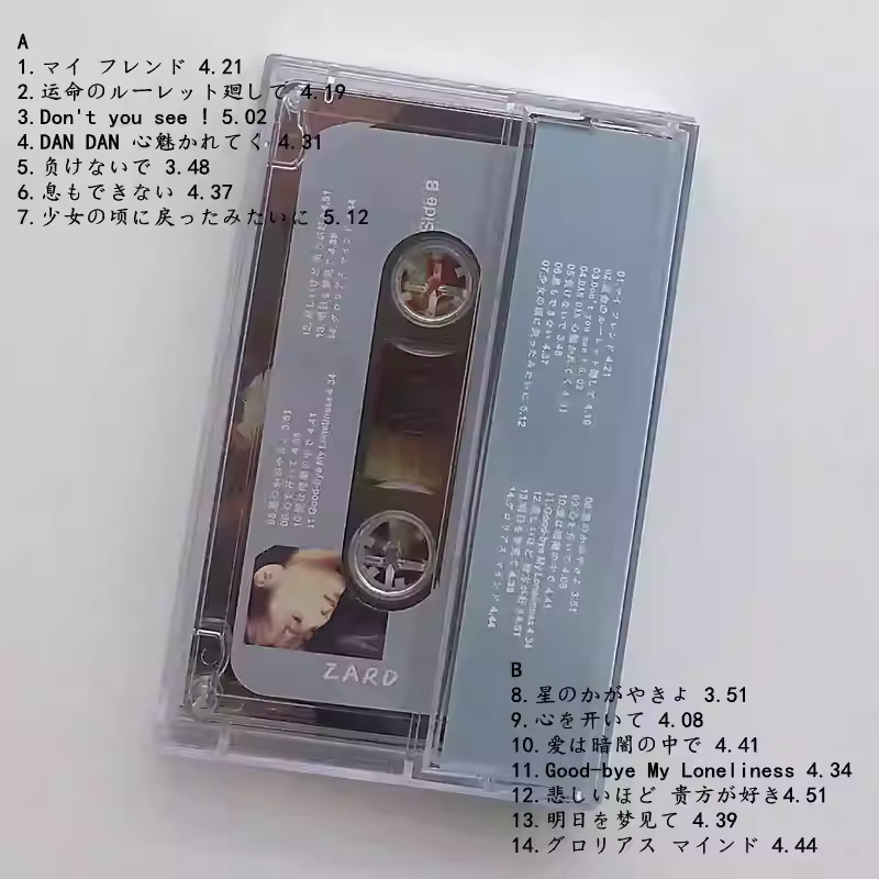 J-Pop Album ZARD Cassette Tape - Audio To Music บทวิจารณ์และราคา