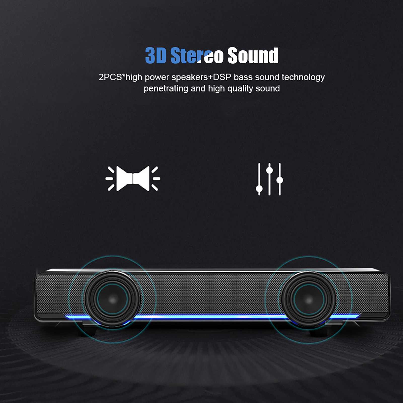 Portable Soundbar USB Wired St - Audio Music Center บทวิจารณ์และราคา