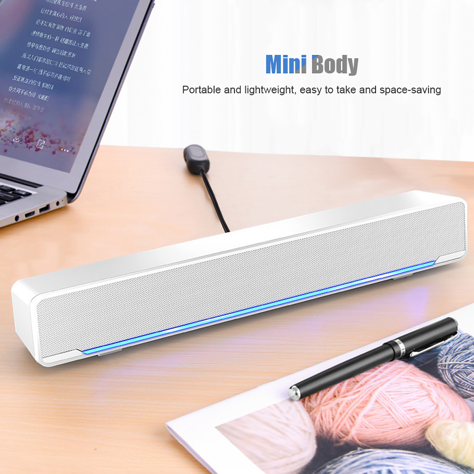 Portable Soundbar USB Wired St - Audio Music Center บทวิจารณ์และราคา