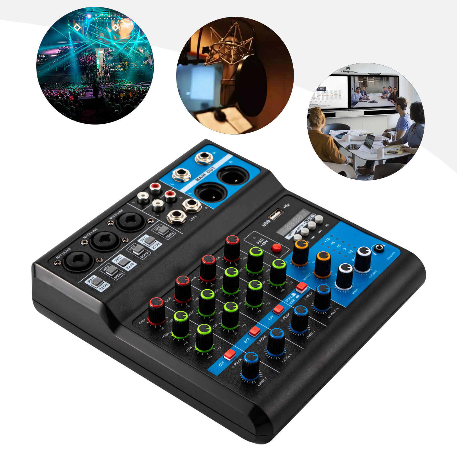 5-Channel Mixing Console Live  - Audio To Music บทวิจารณ์และราคา