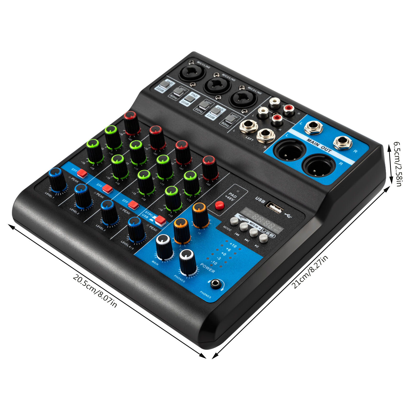 5-Channel Mixing Console Live  - Audio To Music บทวิจารณ์และราคา