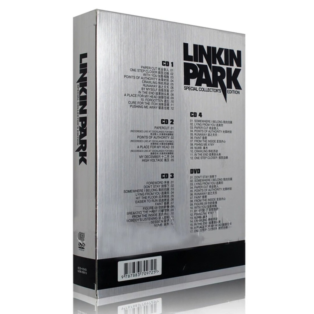 Linkin Park CD DVD Collection  - Audio To Music บทวิจารณ์และราคา