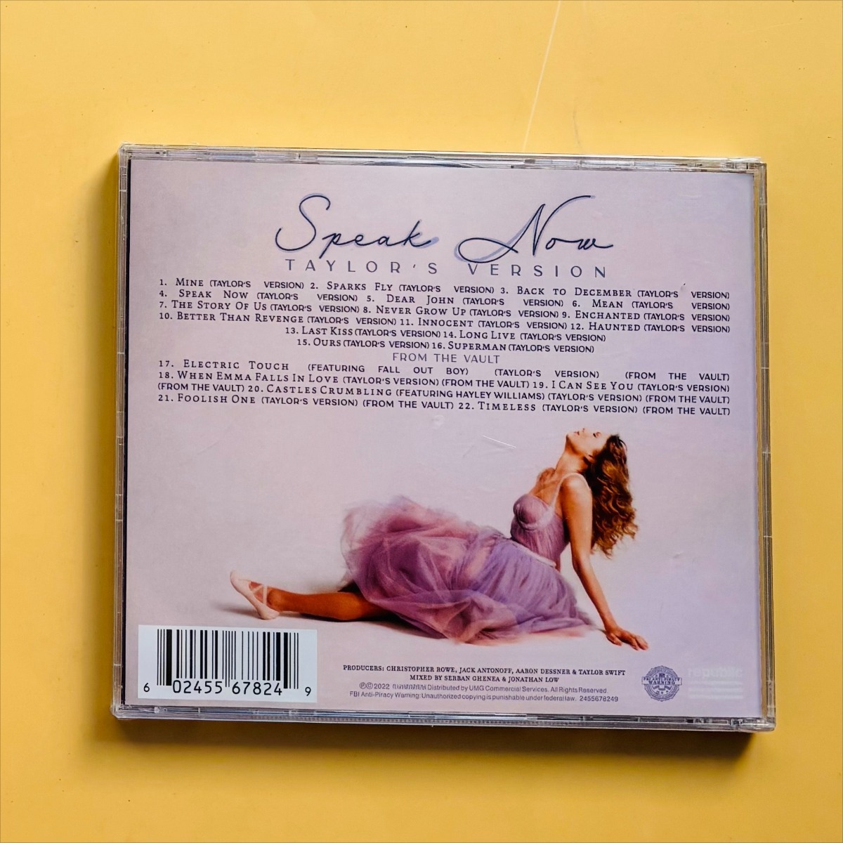 Speak Now (Taylor's Version) 2 - Audio To Music บทวิจารณ์และราคา