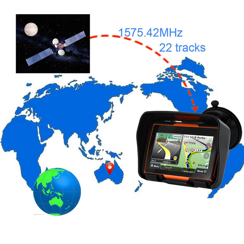 2025 Motorcycle GPS Navigation - Audio Music Mp3 บทวิจารณ์และราคา