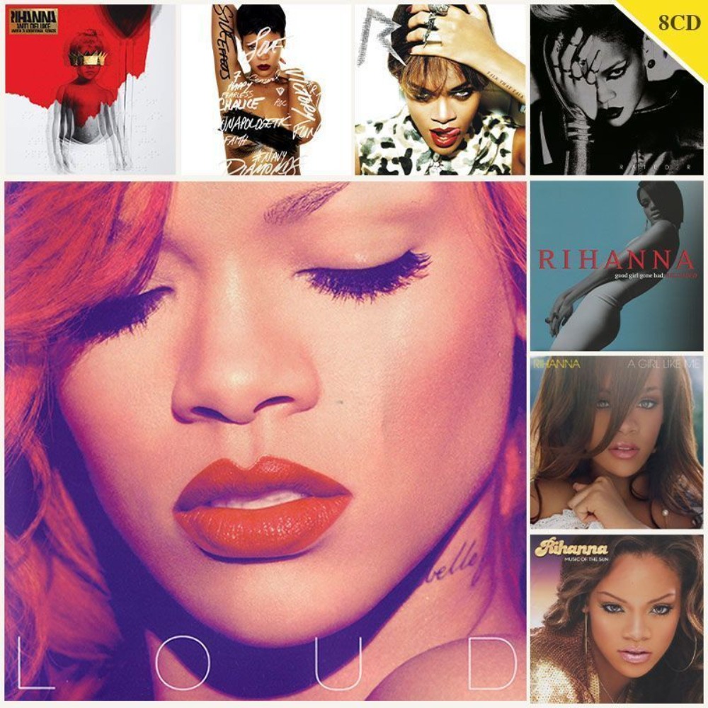 Rihanna 8CD（only Disc）Collecti - Audio To Music บทวิจารณ์และราคา