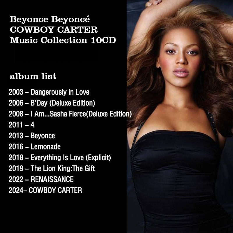 Beyonce 10CD Music Album Colle - Audio To Music บทวิจารณ์และราคา