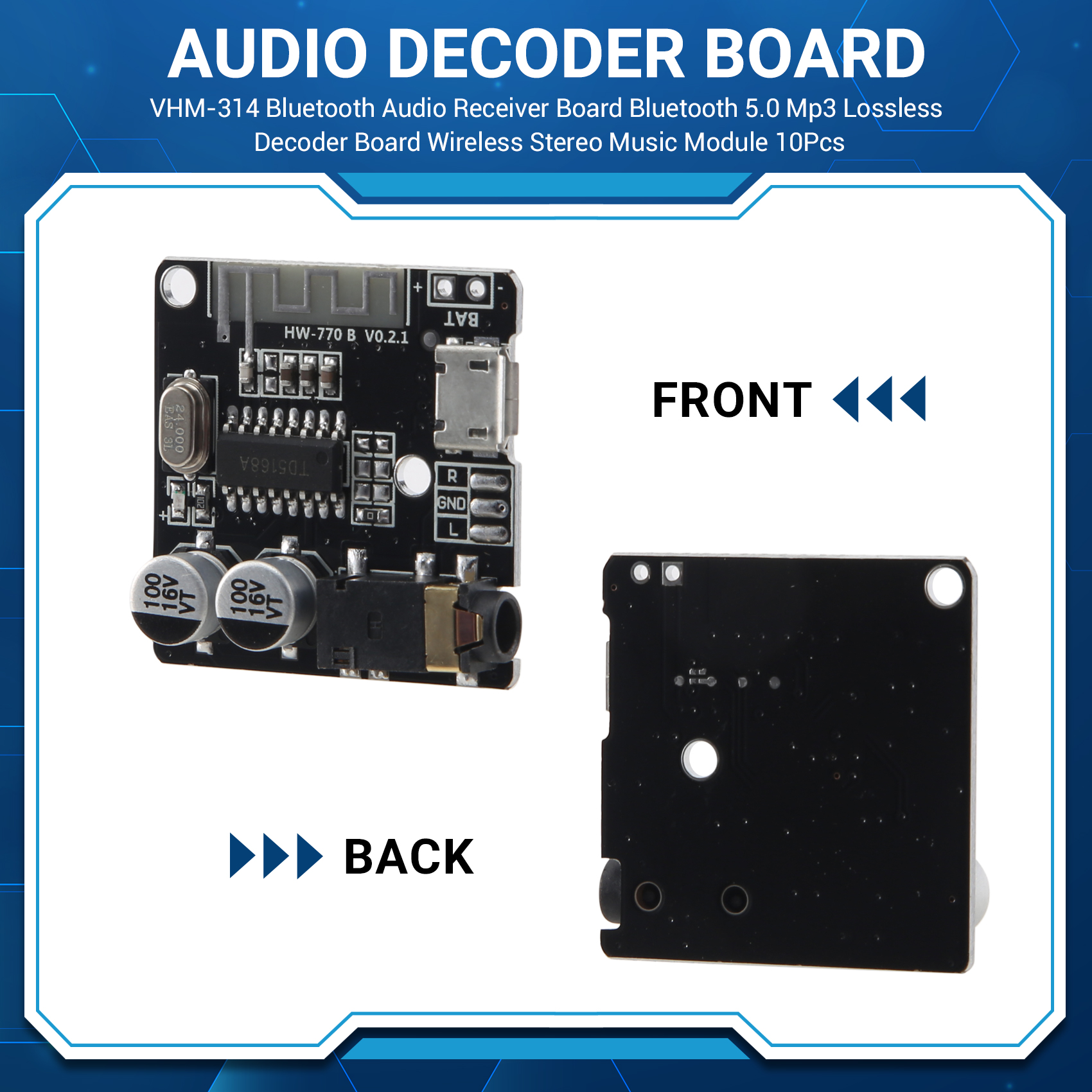 M01K VHM-314 Bluetooth Audio R - Audio Music Mp3 บทวิจารณ์และราคา