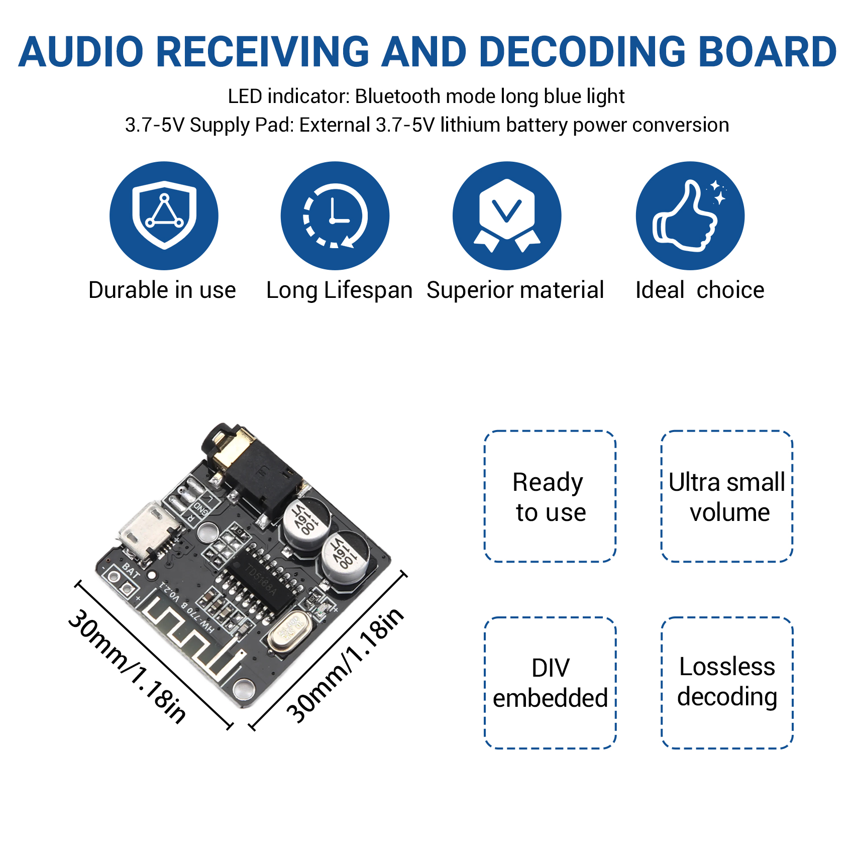 M01K VHM-314 Bluetooth Audio R - Audio Music Mp3 บทวิจารณ์และราคา
