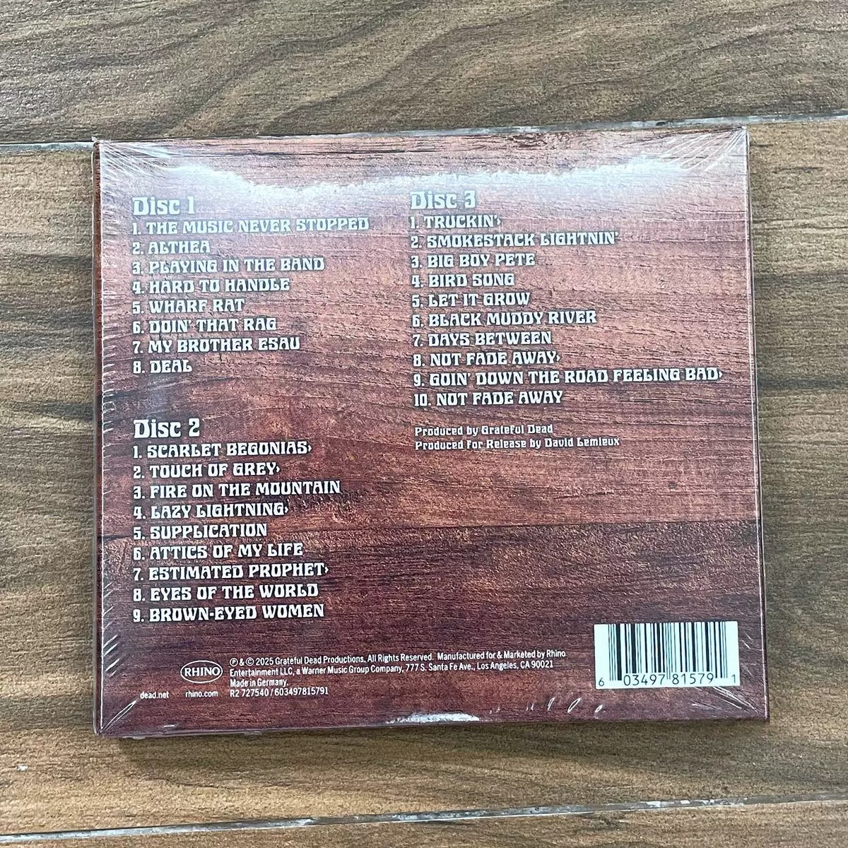 Grateful Dead The Music Never  - Audio To Music บทวิจารณ์และราคา