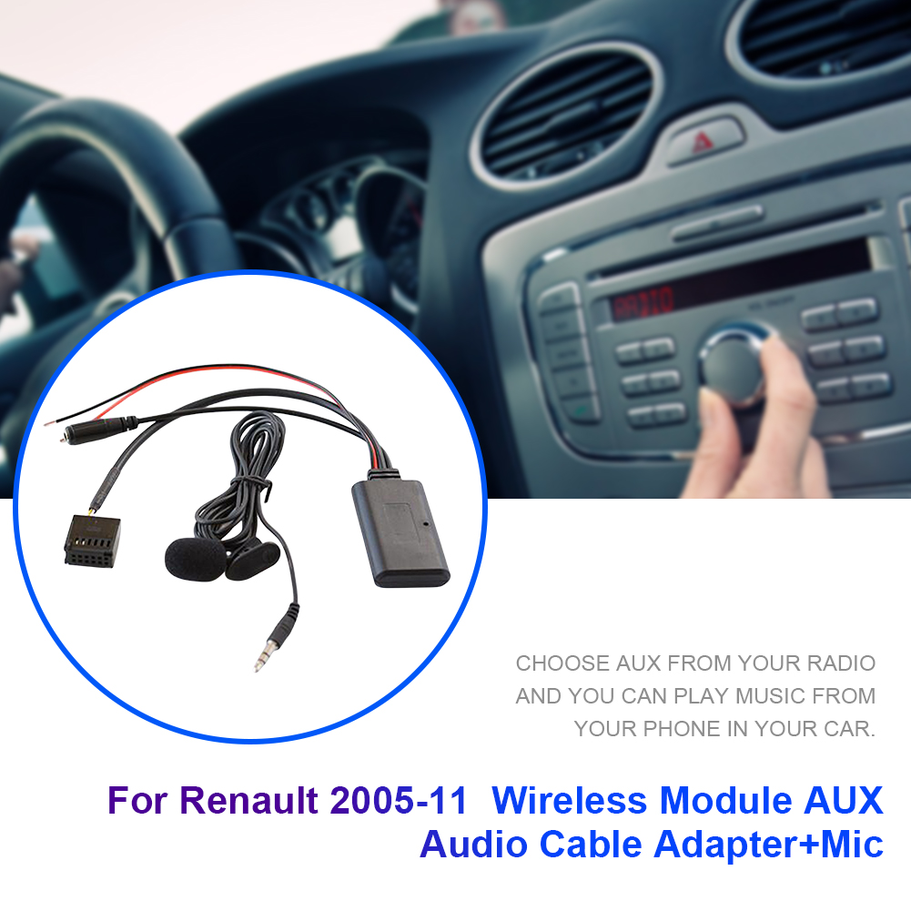 Car Bluetooth-Compatible Modul - Audio Music Mp3 บทวิจารณ์และราคา