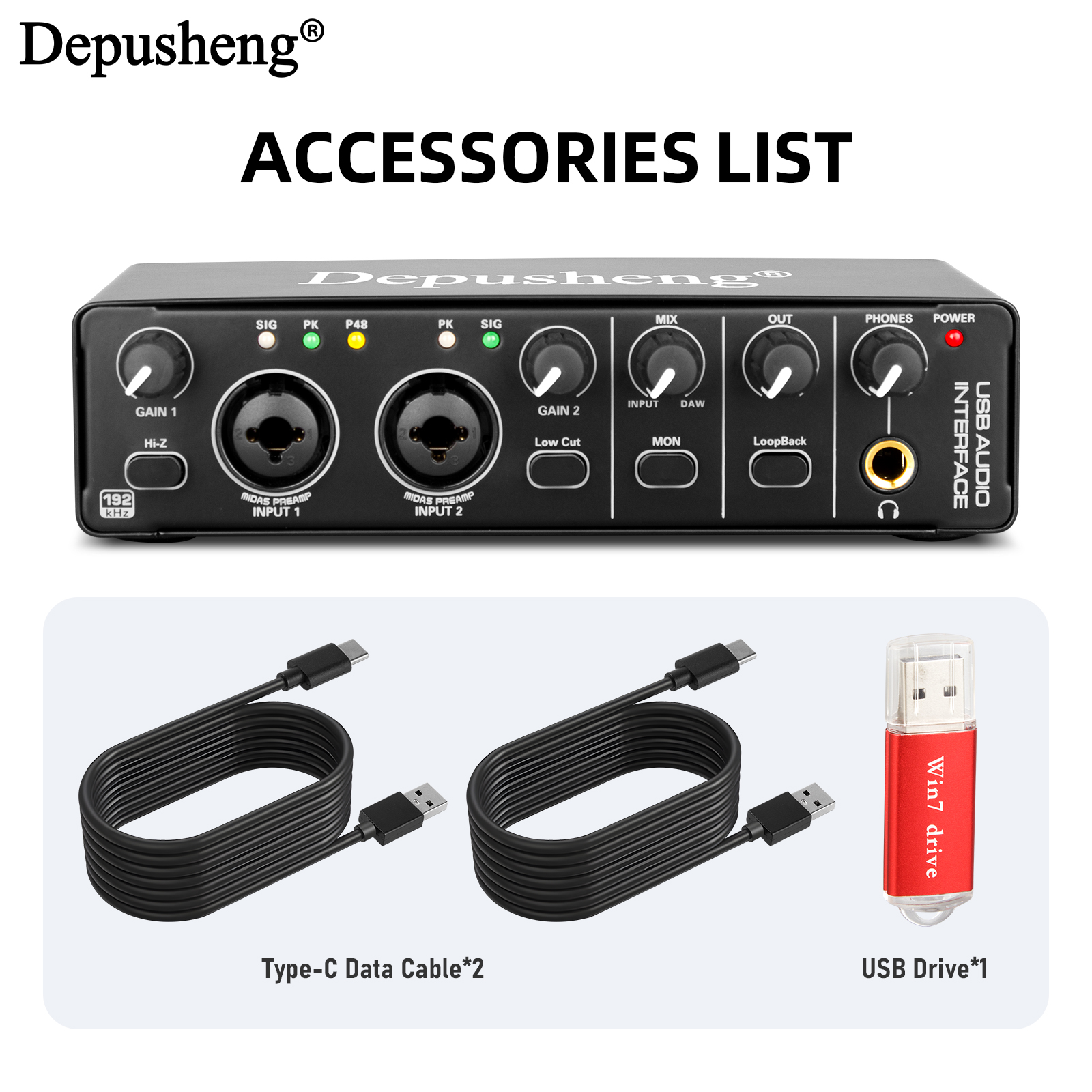 Audio Interface Portable Sound - Audio Music Interface บทวิจารณ์และราคา