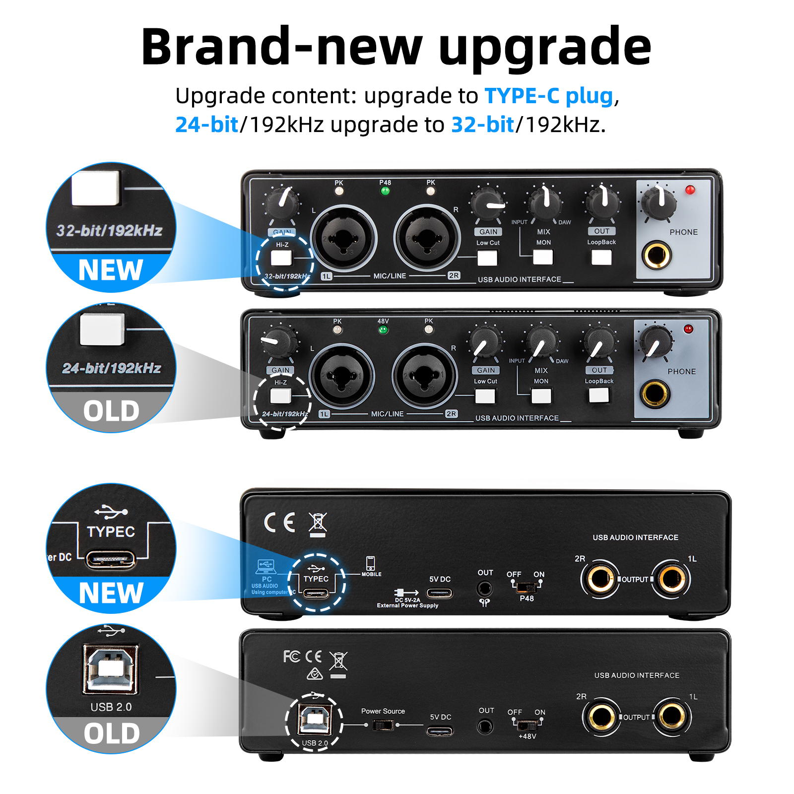 Audio Interface Portable Sound - Audio Music Interface บทวิจารณ์และราคา