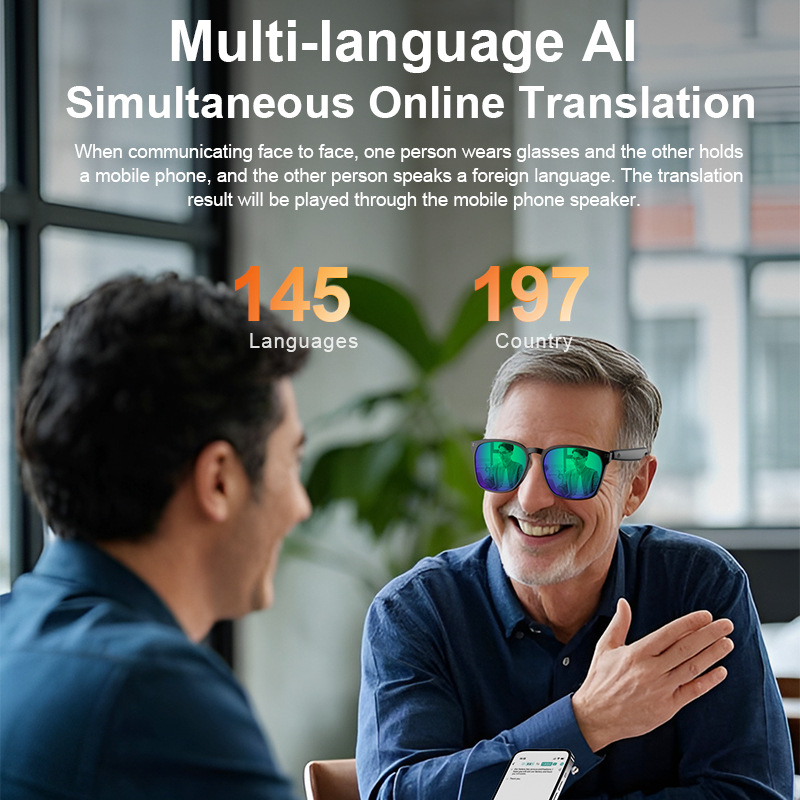 Ai smart bluetooth glasses off - Audio Music Offline บทวิจารณ์และราคา