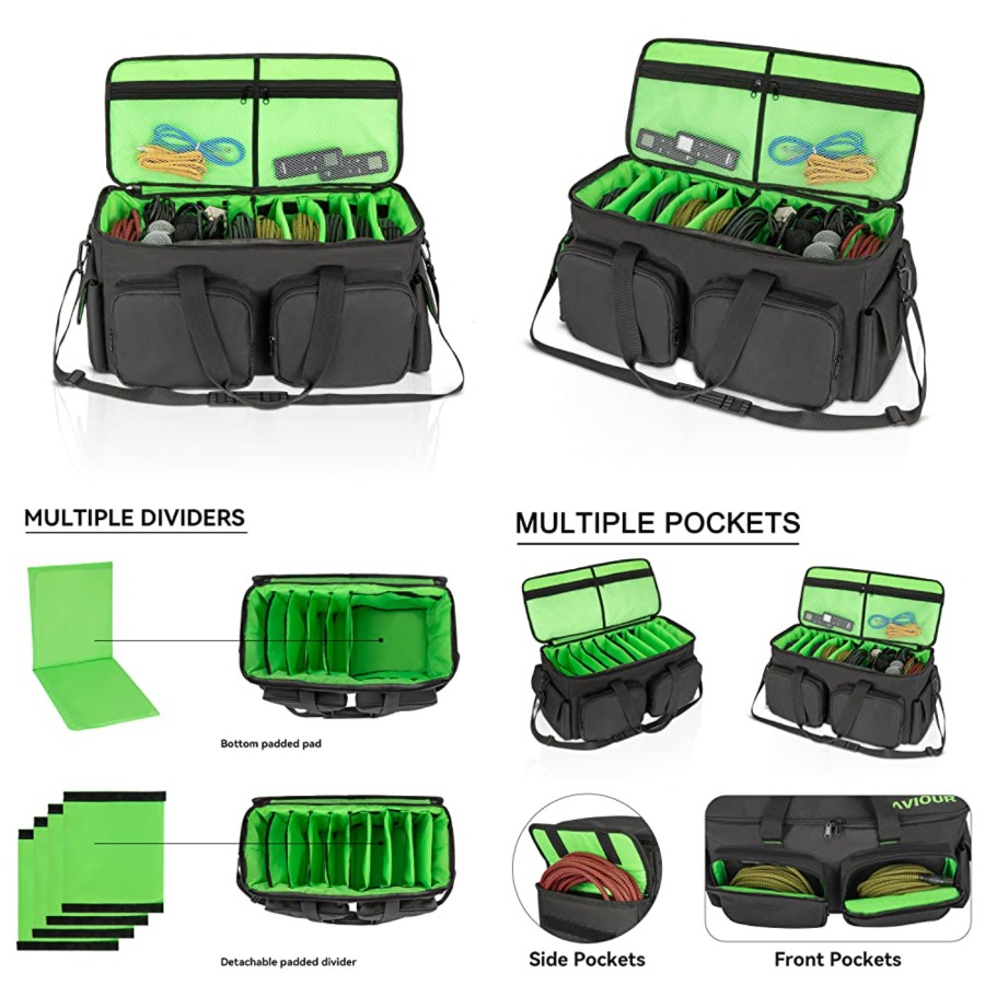 DJ Cable File Bag, Detachable  - Audio Music Store บทวิจารณ์และราคา