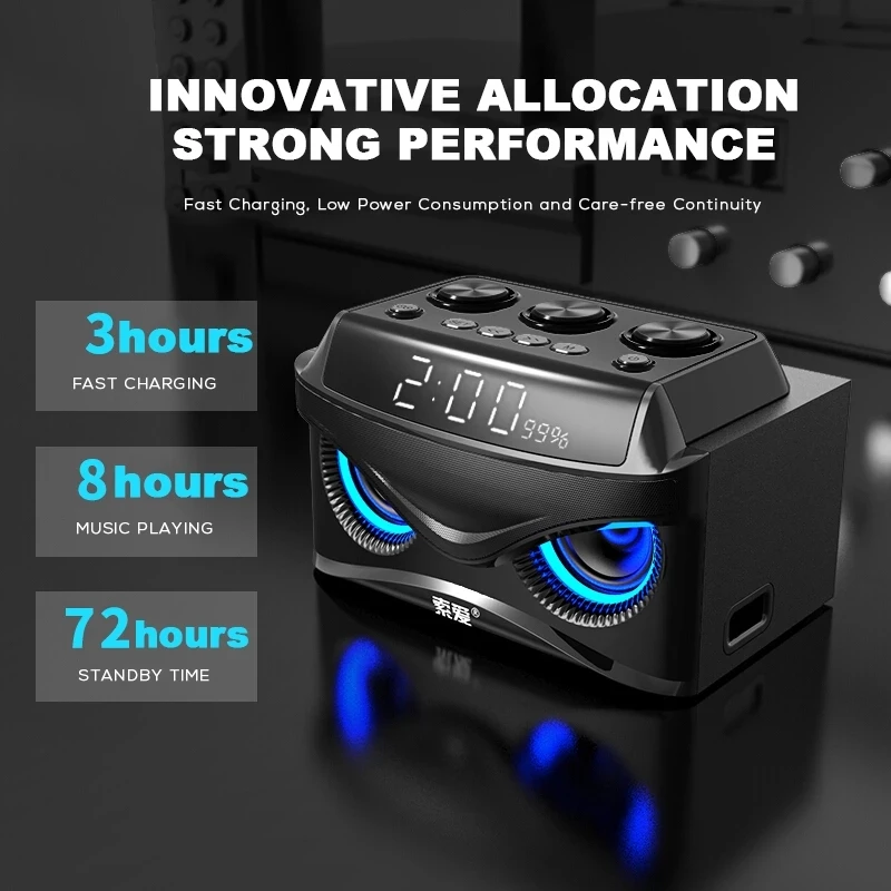 Wireless Bluetooth Speaker Por - Audio Music Center บทวิจารณ์และราคา