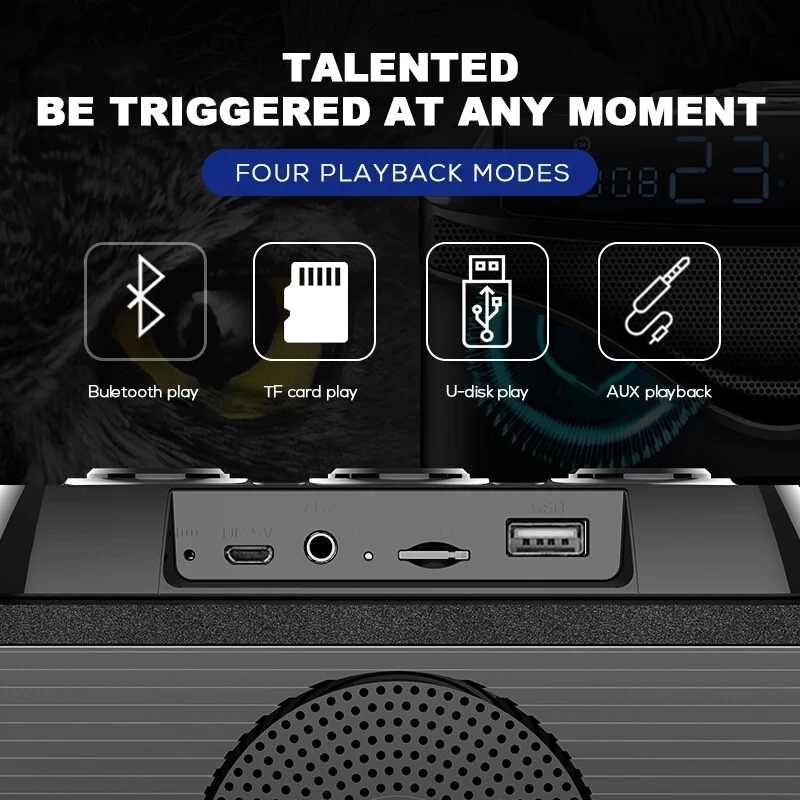 Wireless Bluetooth Speaker Por - Audio Music Center บทวิจารณ์และราคา