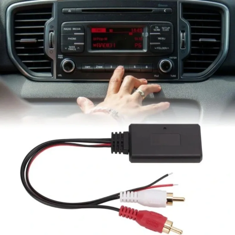 Car Wireless 2 RCA Bluetooth R - Audio Music Interface บทวิจารณ์และราคา