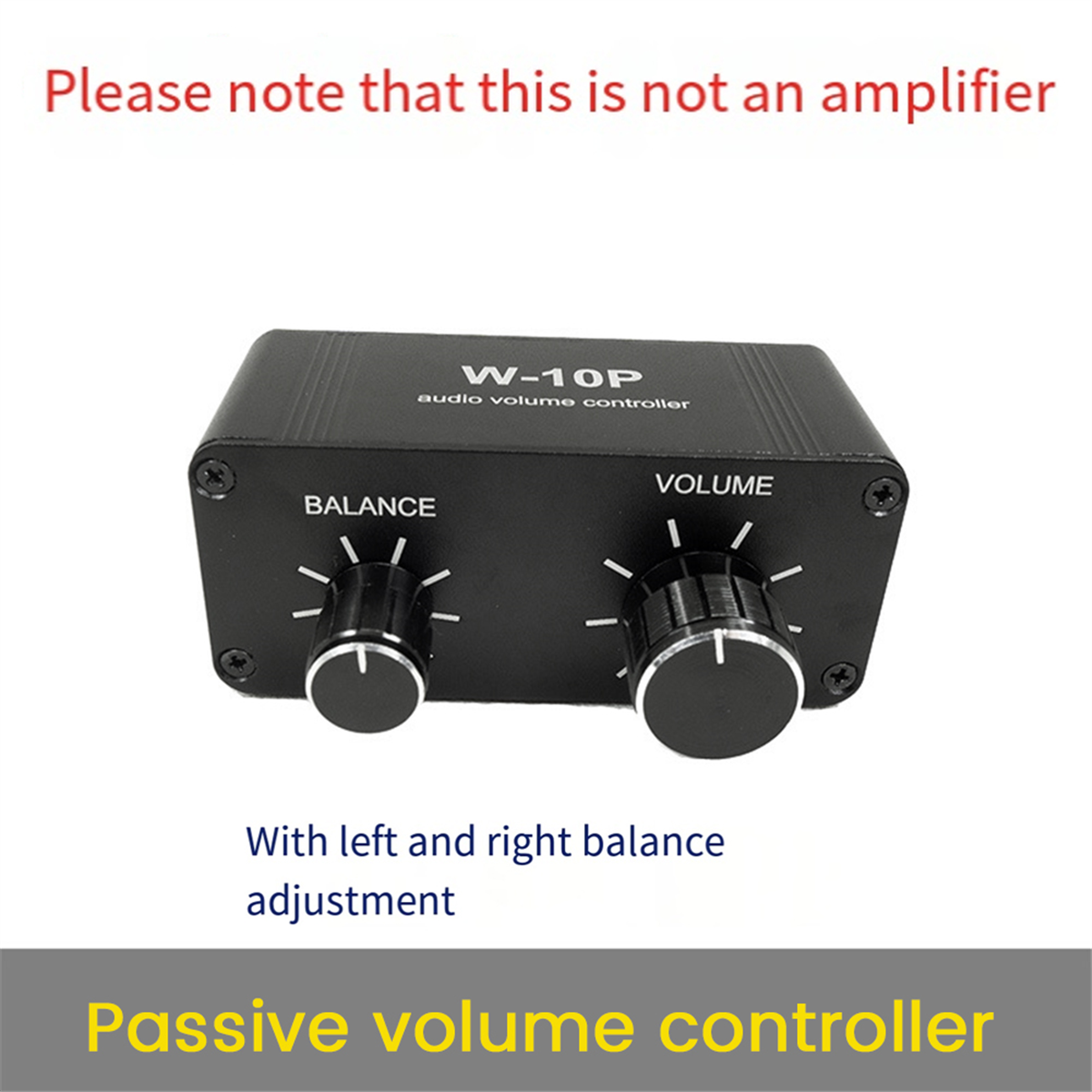 3.5 mm RCA Portable Volume Con - Audio Music Volume บทวิจารณ์และราคา