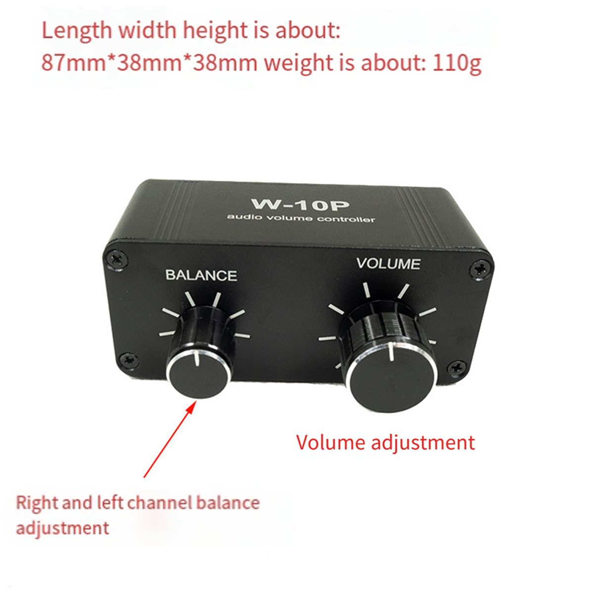3.5 mm RCA Portable Volume Con - Audio Music Volume บทวิจารณ์และราคา