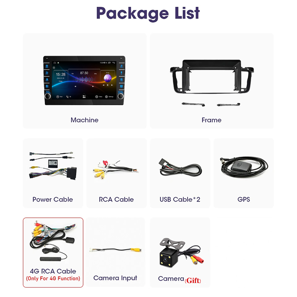 8G Ram 128GB Android 14 Car Ra - Audio Music Hindi บทวิจารณ์และราคา