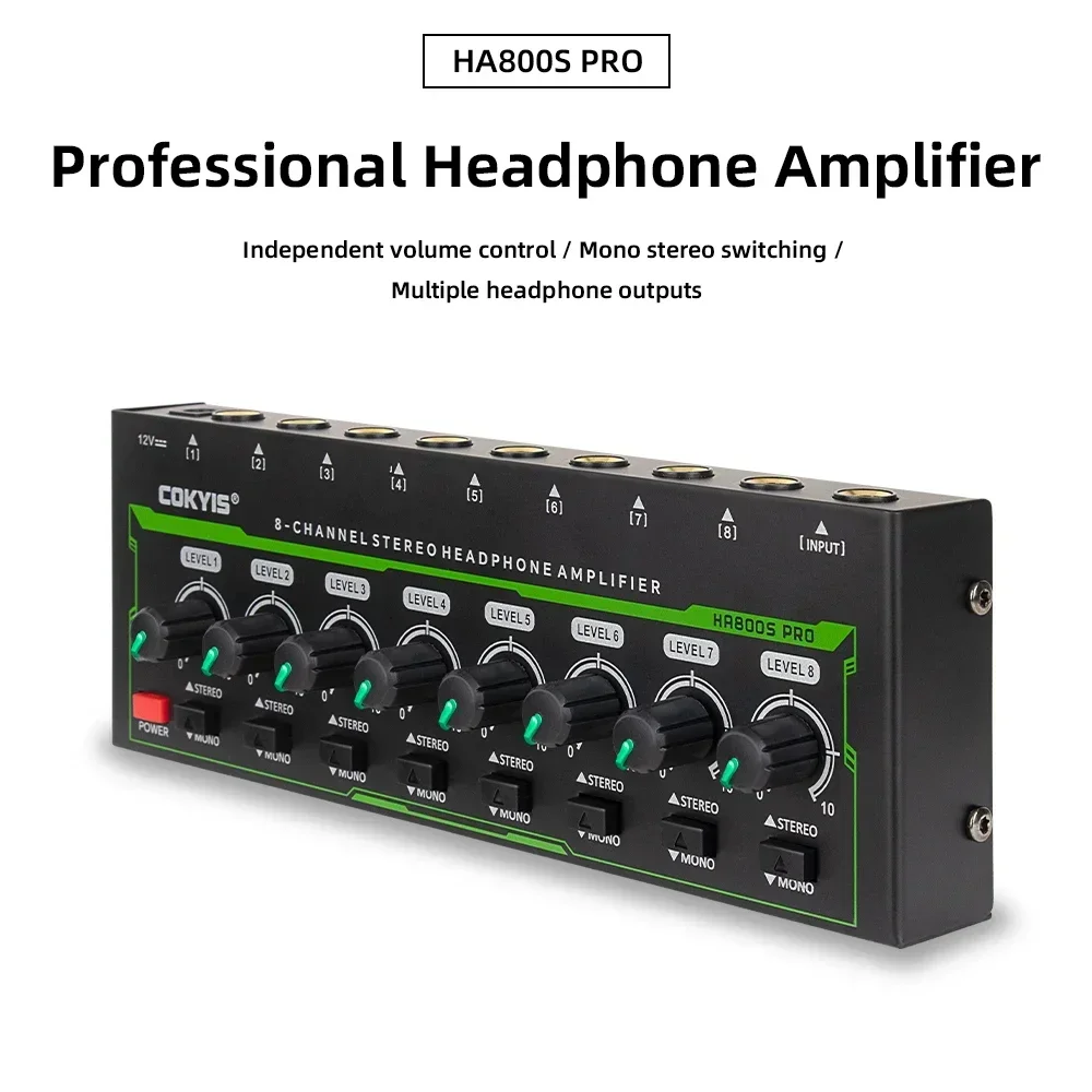 HA800 PRO 8 Channel Headphone  - Audio Without Music บทวิจารณ์และราคา