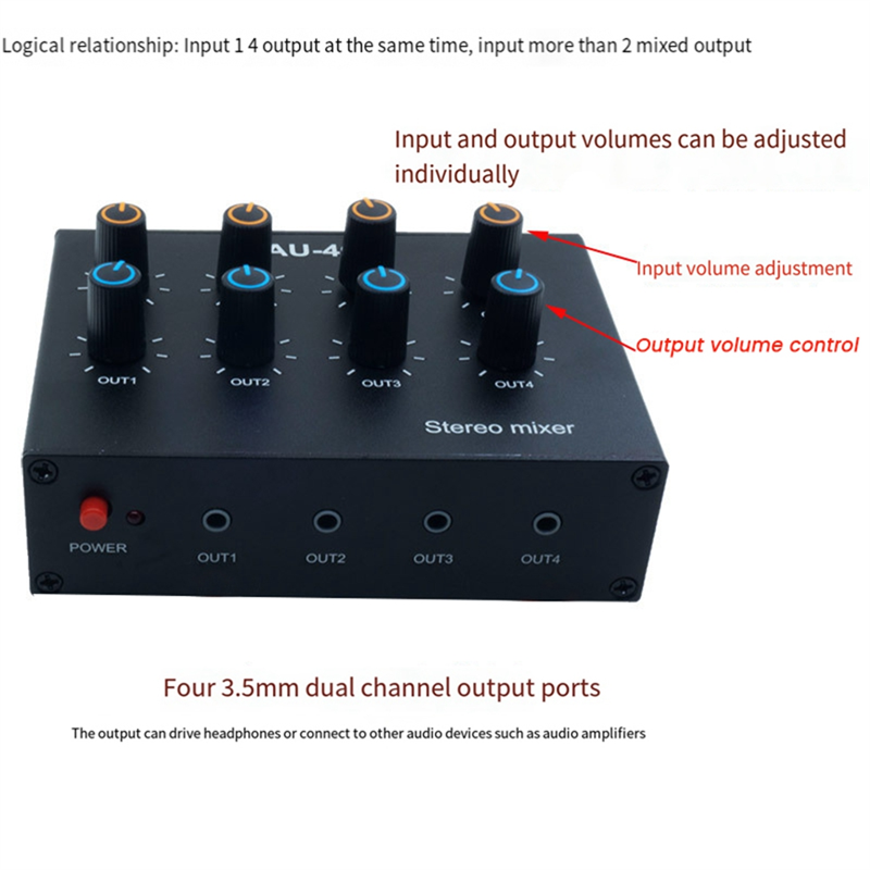 M07K-AU-404 Stereo Sound Four  - Audio Without Music บทวิจารณ์และราคา