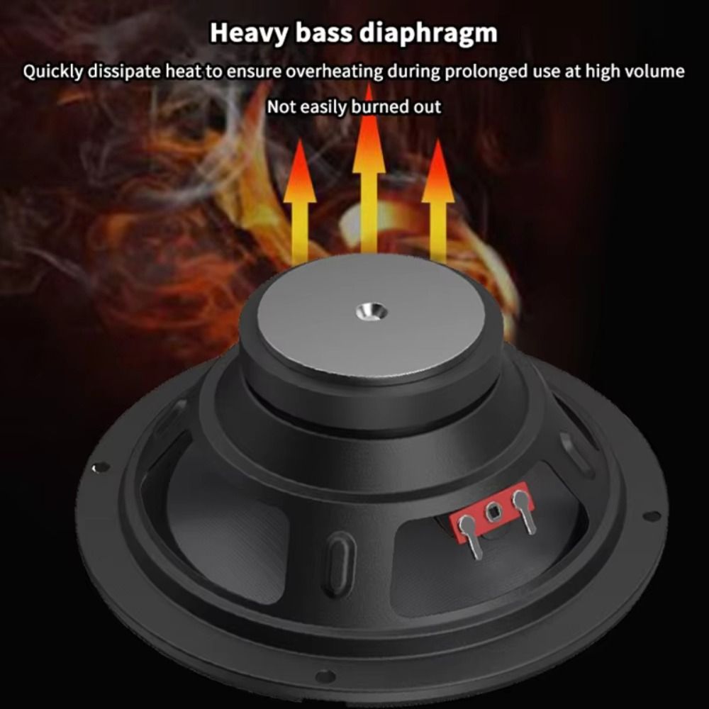 5/6/8/10 Inch Car Bass Speaker - Audio Music Volume บทวิจารณ์และราคา