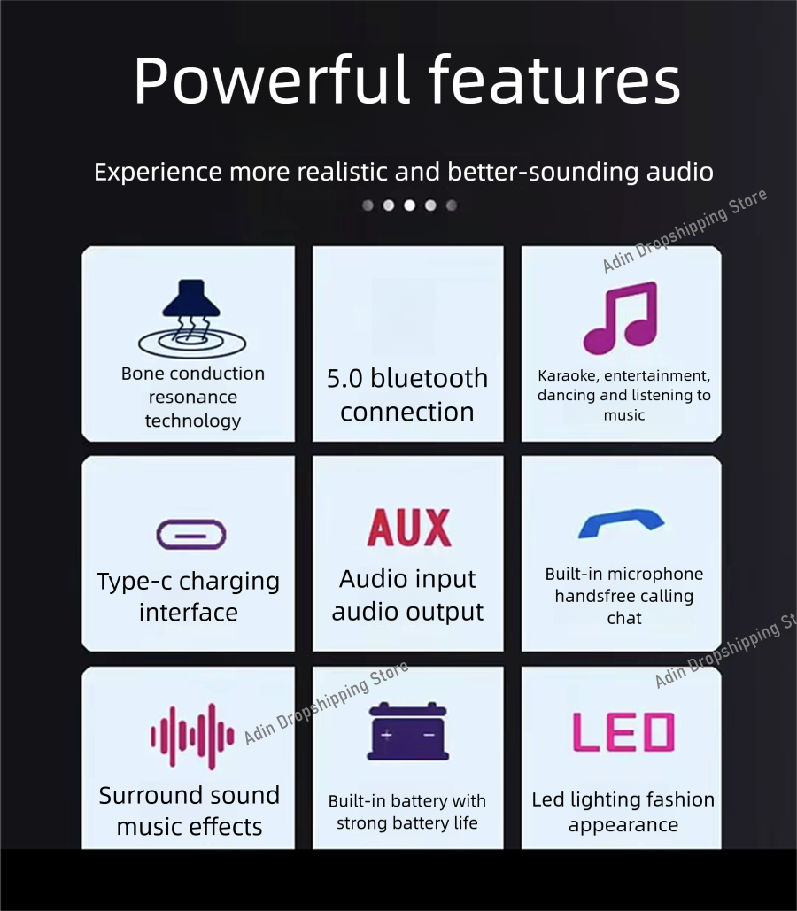 Adin 26w Vibration Bluetooth S - Audio Music Center บทวิจารณ์และราคา