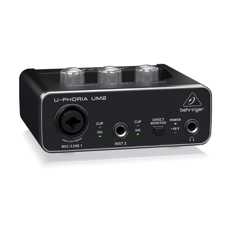 Behringer U-Phoria UM2 Sound C - Audio Music Interface บทวิจารณ์และราคา