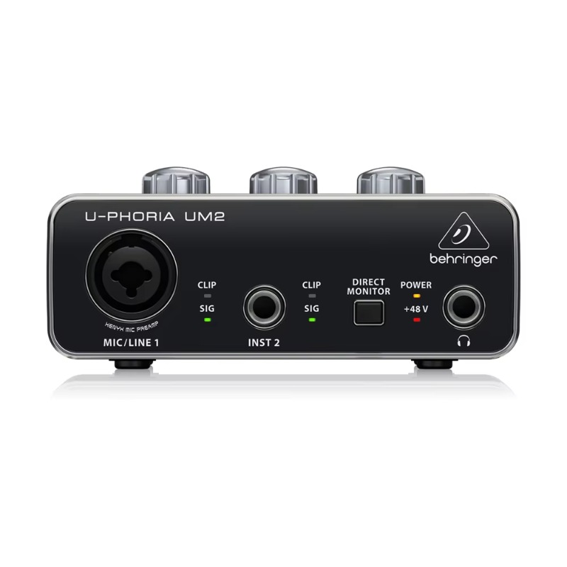 Behringer U-Phoria UM2 Sound C - Audio Music Interface บทวิจารณ์และราคา