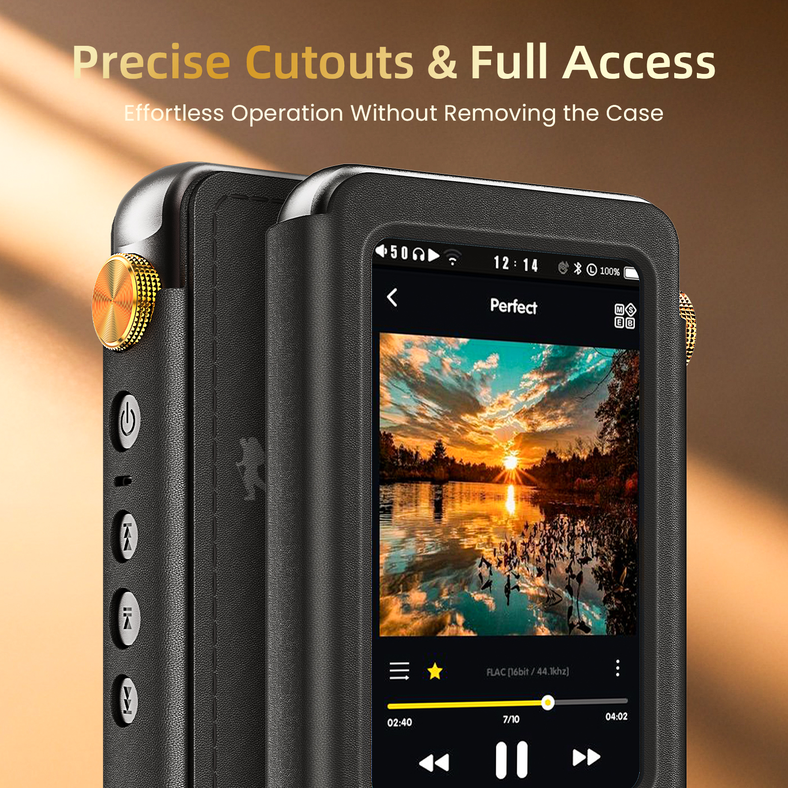 HIFI WALKER Protective PU Leat - Audio Music App บทวิจารณ์และราคา