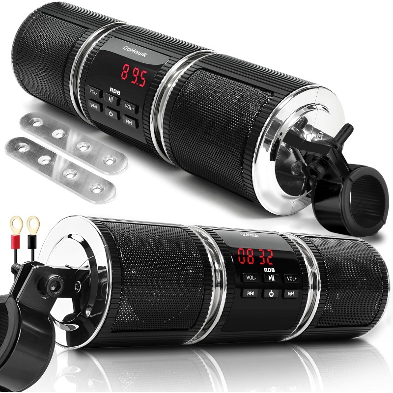Bluetooth Audio Motorcycle Ste - Audio Music Mp3 บทวิจารณ์และราคา