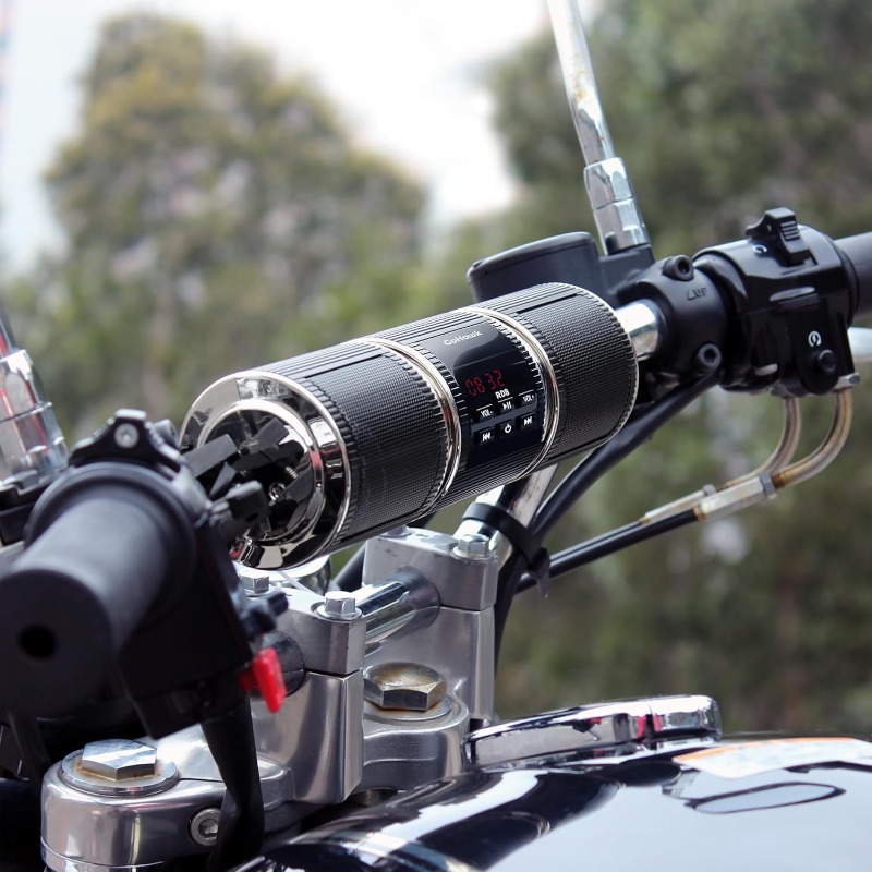 Bluetooth Audio Motorcycle Ste - Audio Music Mp3 บทวิจารณ์และราคา
