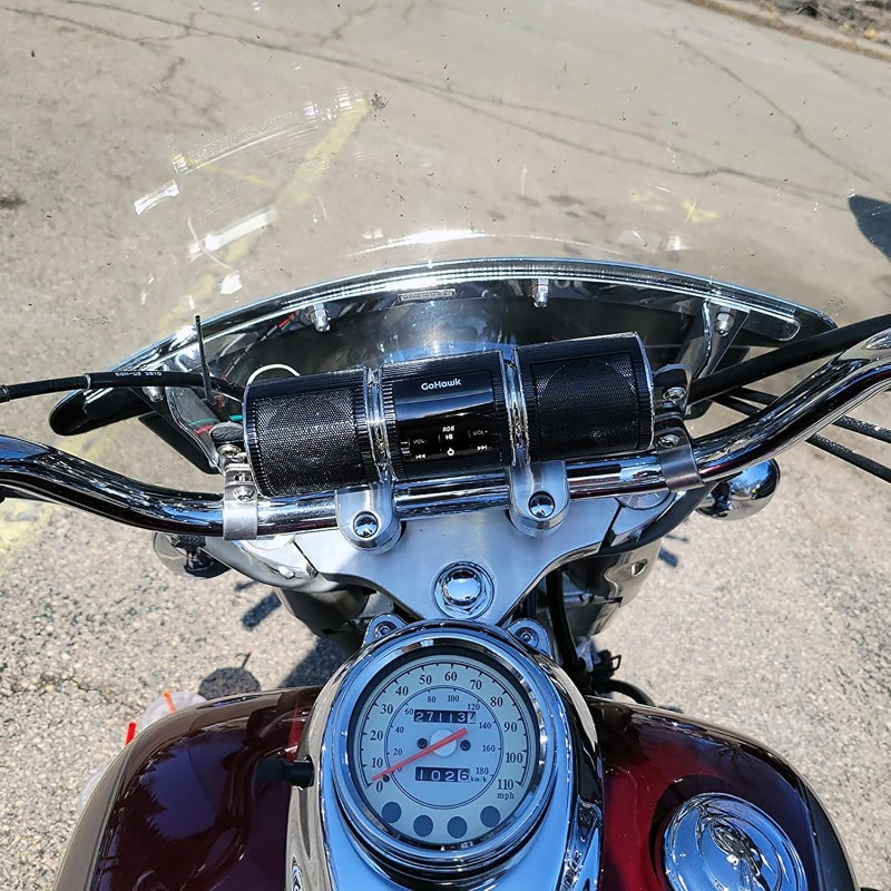 Bluetooth Audio Motorcycle Ste - Audio Music Mp3 บทวิจารณ์และราคา