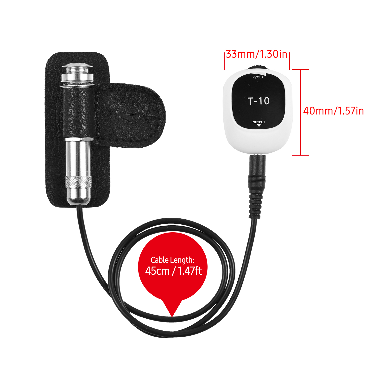 Piezo Pickup Universal No Dril - Audio Music Interface บทวิจารณ์และราคา