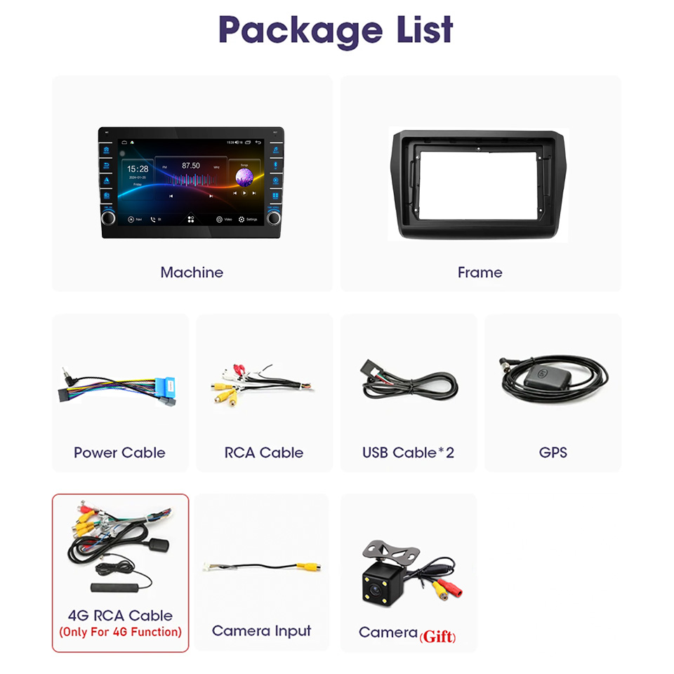 8G Ram 128GB Android 14 Car Ra - Audio Music Hindi บทวิจารณ์และราคา