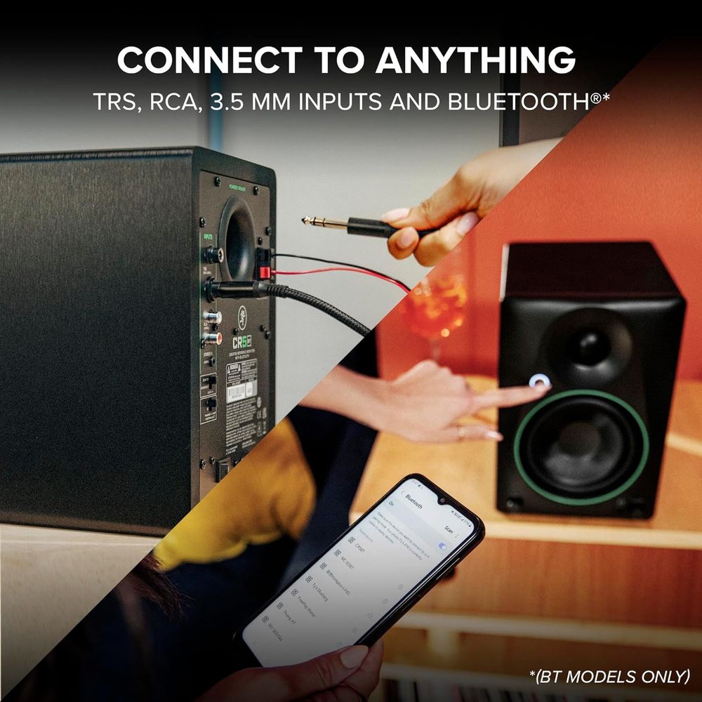 3.5 Powered Studio Monitors wi - Audio Without Music บทวิจารณ์และราคา