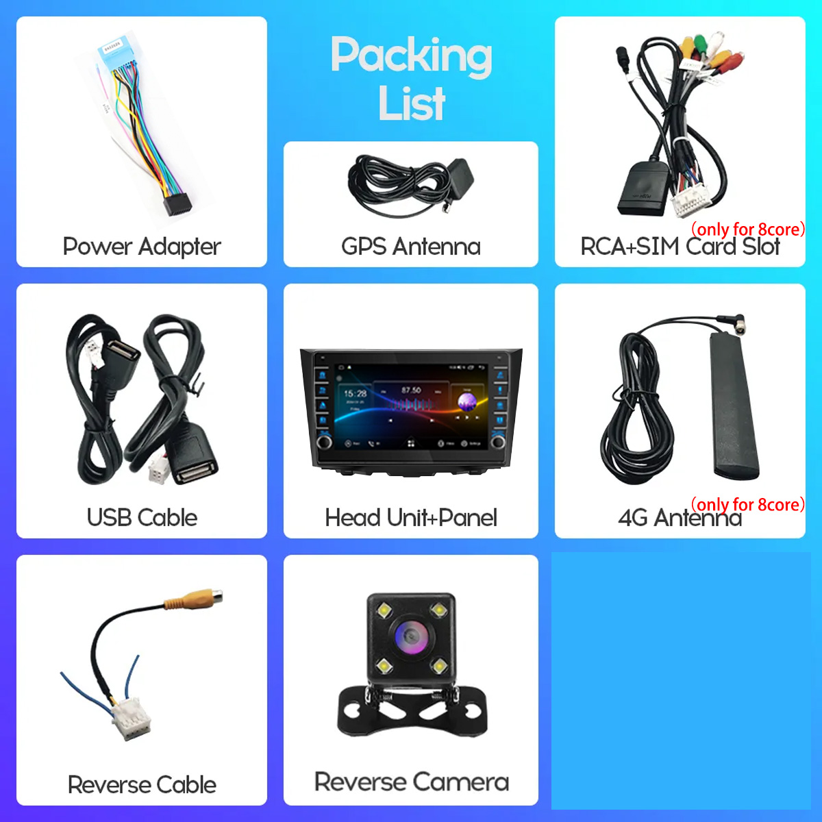 8G Ram 128GB Android 14 Car Ra - Audio Music Hindi บทวิจารณ์และราคา