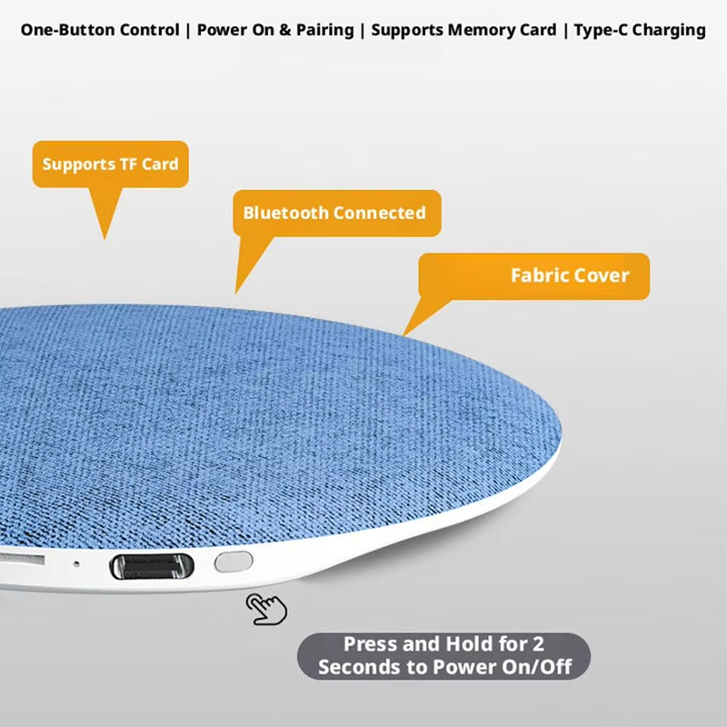 Mini Sleeping Bluetooth Speake - Audio Music Center บทวิจารณ์และราคา