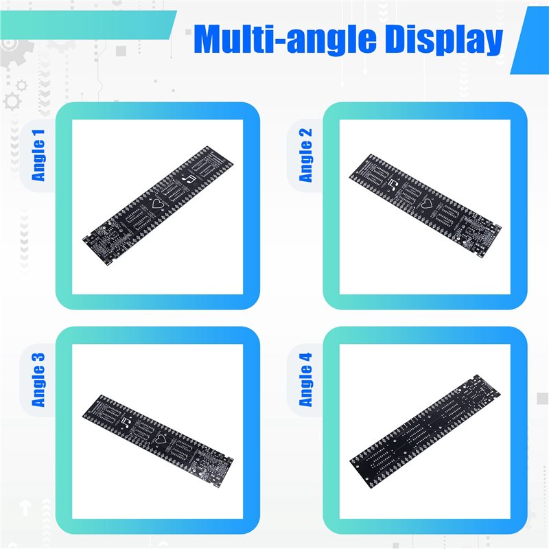 CJSD-30 Sections DIY LED Audio - Audio Without Music บทวิจารณ์และราคา