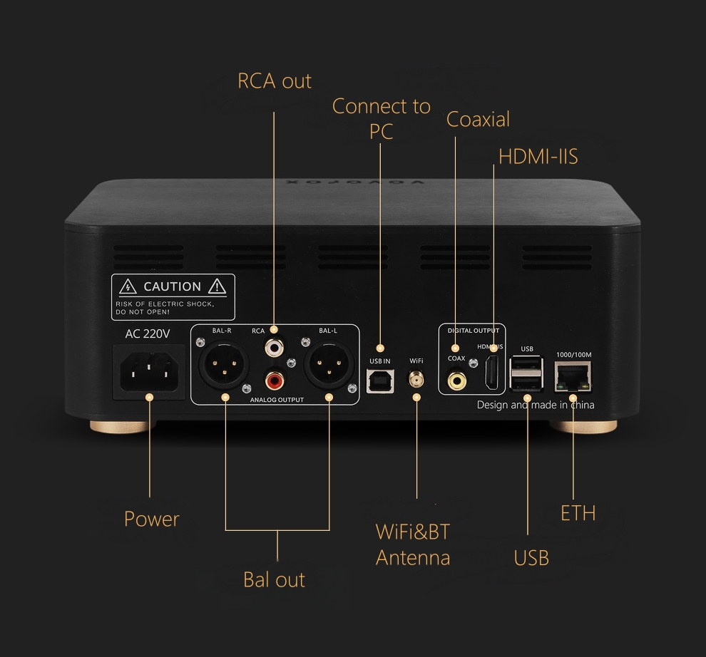 VOVOFOX-HiFi  Lossless Music P - Audio Without Music บทวิจารณ์และราคา