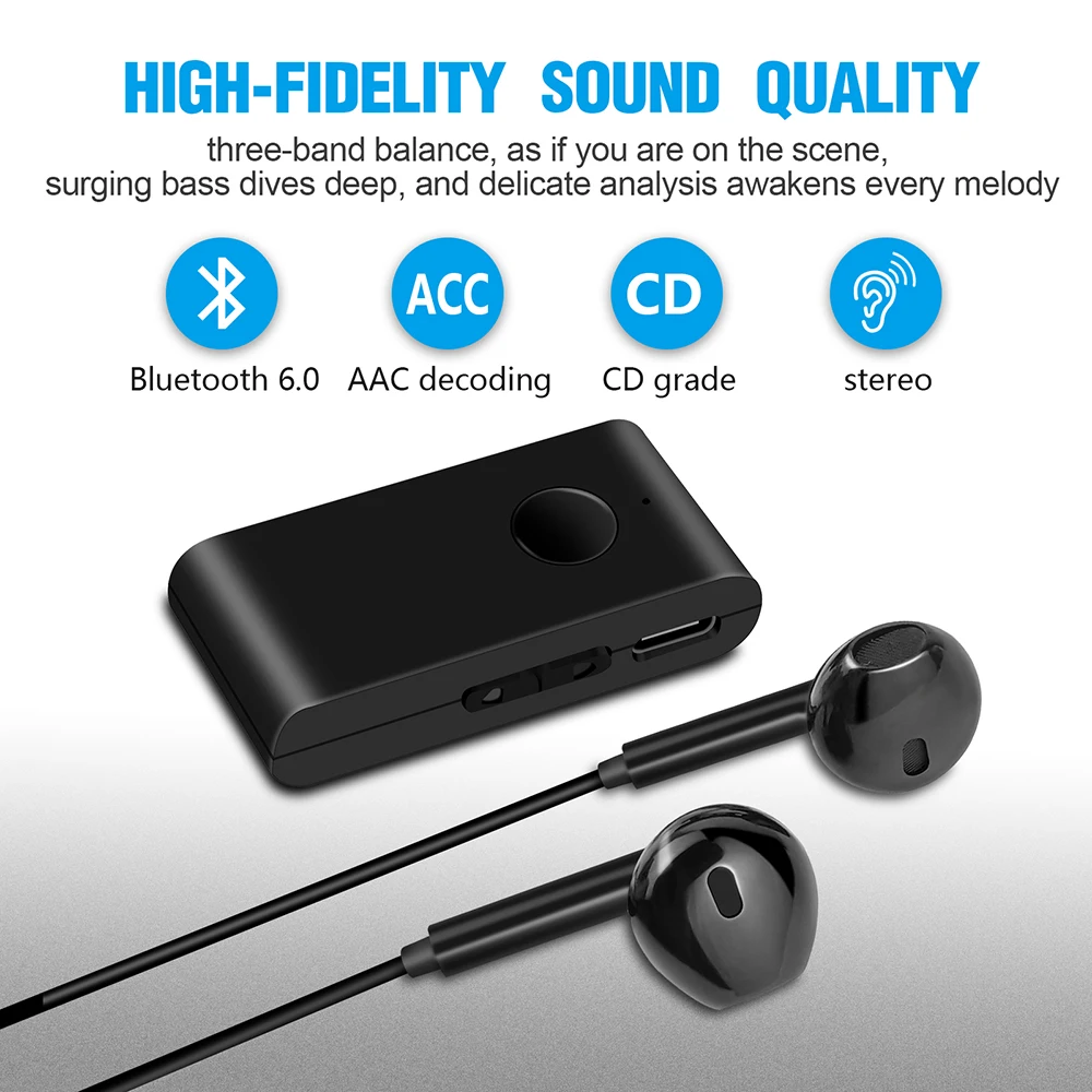 Wireless Audio Adapter 3.5mm R - Audio Without Music บทวิจารณ์และราคา