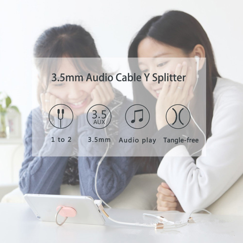 Dual 3.5mm Audio Line High Qua - Audio Music Online บทวิจารณ์และราคา
