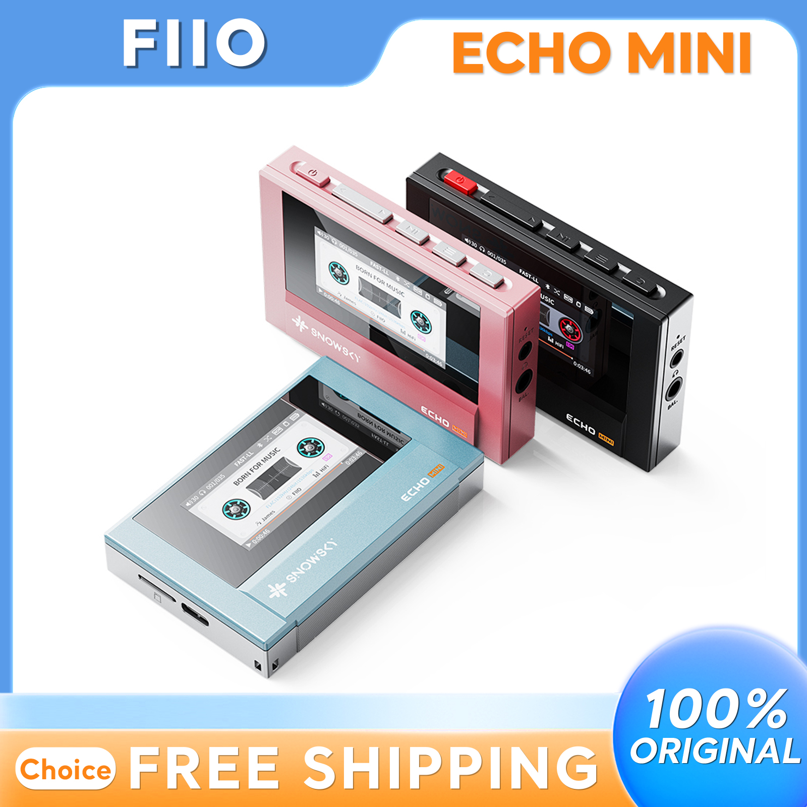 Fiio Snowsky Echo Mini Wireles - Audio Music App บทวิจารณ์และราคา